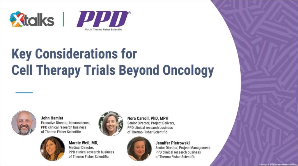 Webinar – Key considerations for cell therapy trials beyond oncology