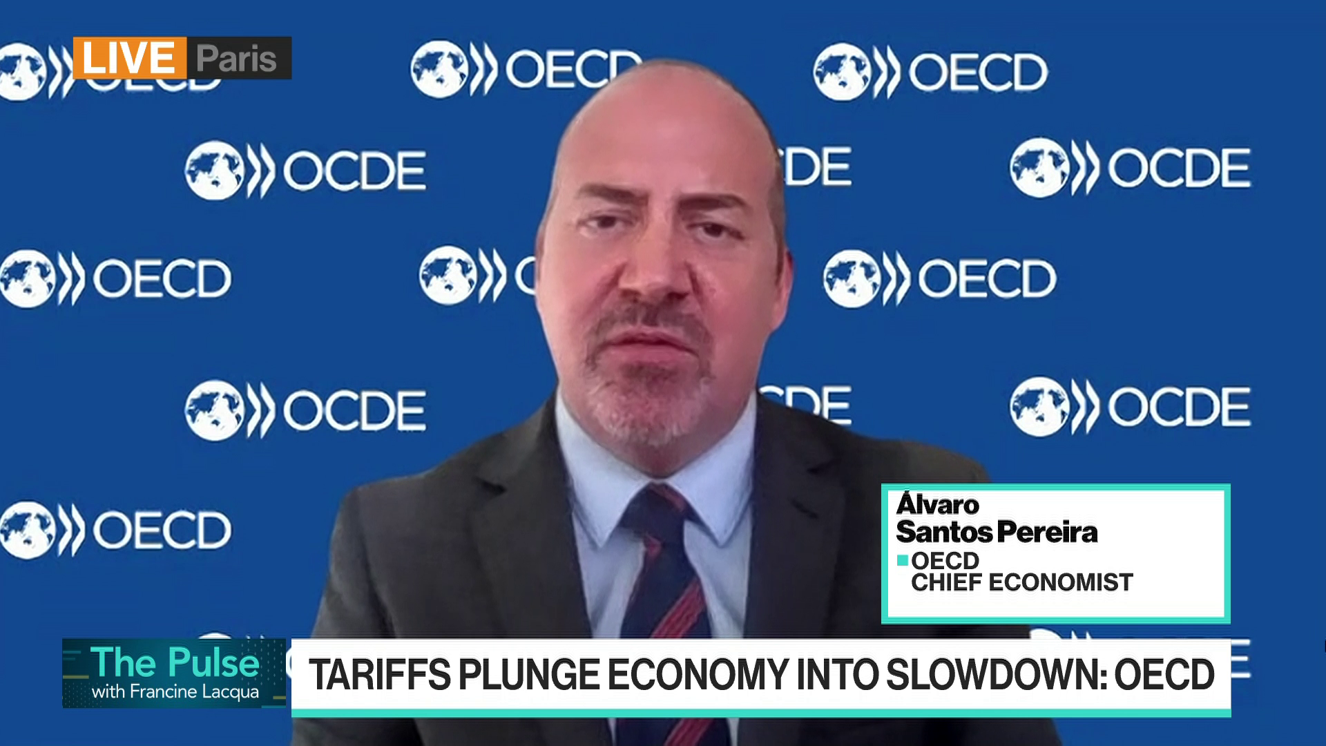 OECD Slashes Global Growth Forecast as Tariffs Bite Into Trade