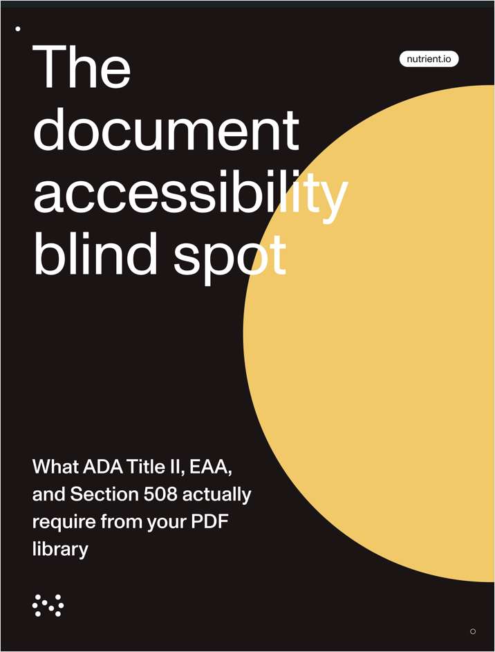 Where Accessibility Audits Fail Most: A PDF Guide