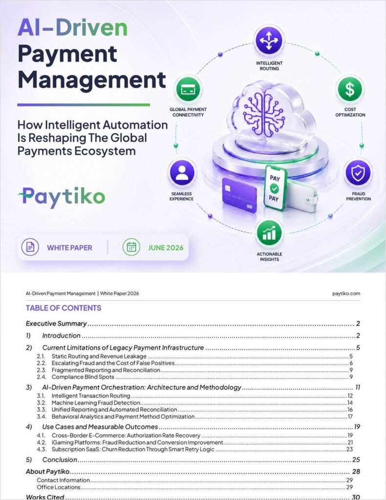 White paper: How intelligent automation is reshaping the global payments ecosystem