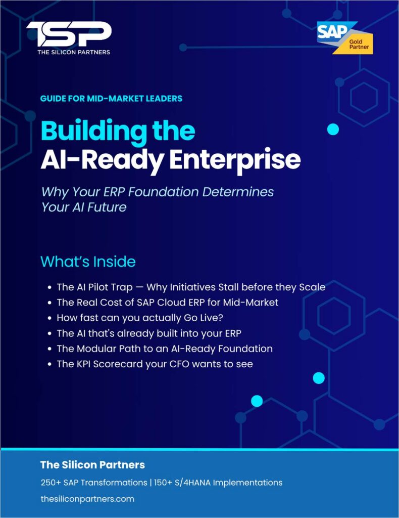 Building the AI-Ready Enterprise: The SAP Cloud ERP Guide for Mid-Market Leaders