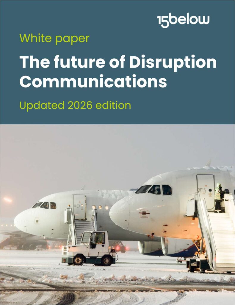 New White Paper: The future of airline disruption communications