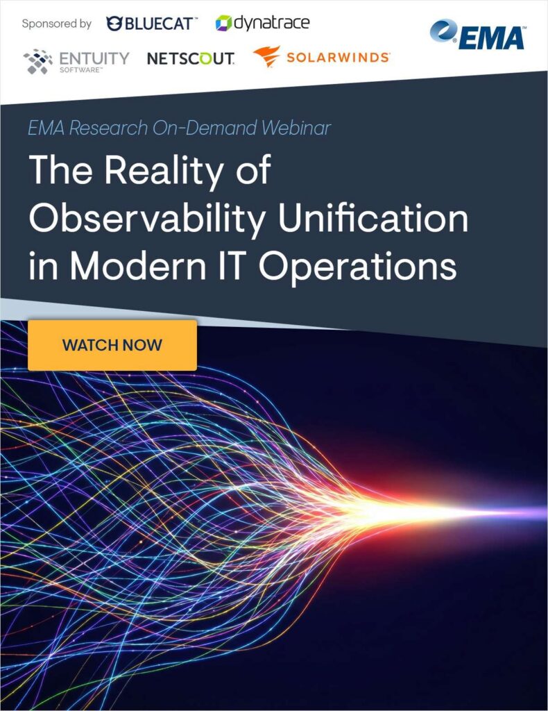 [On-Demand Research Webinar] The Reality of Observability Unification in Modern IT Operations