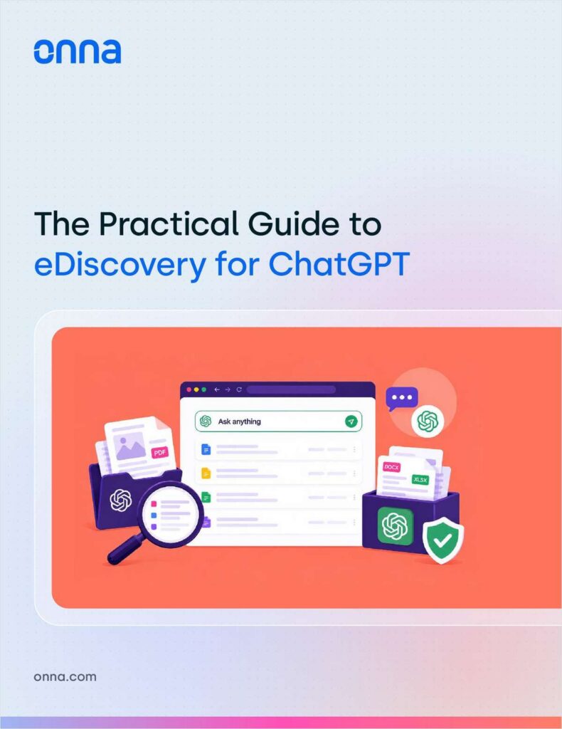 The Practical Guide to eDiscovery for ChatGPT