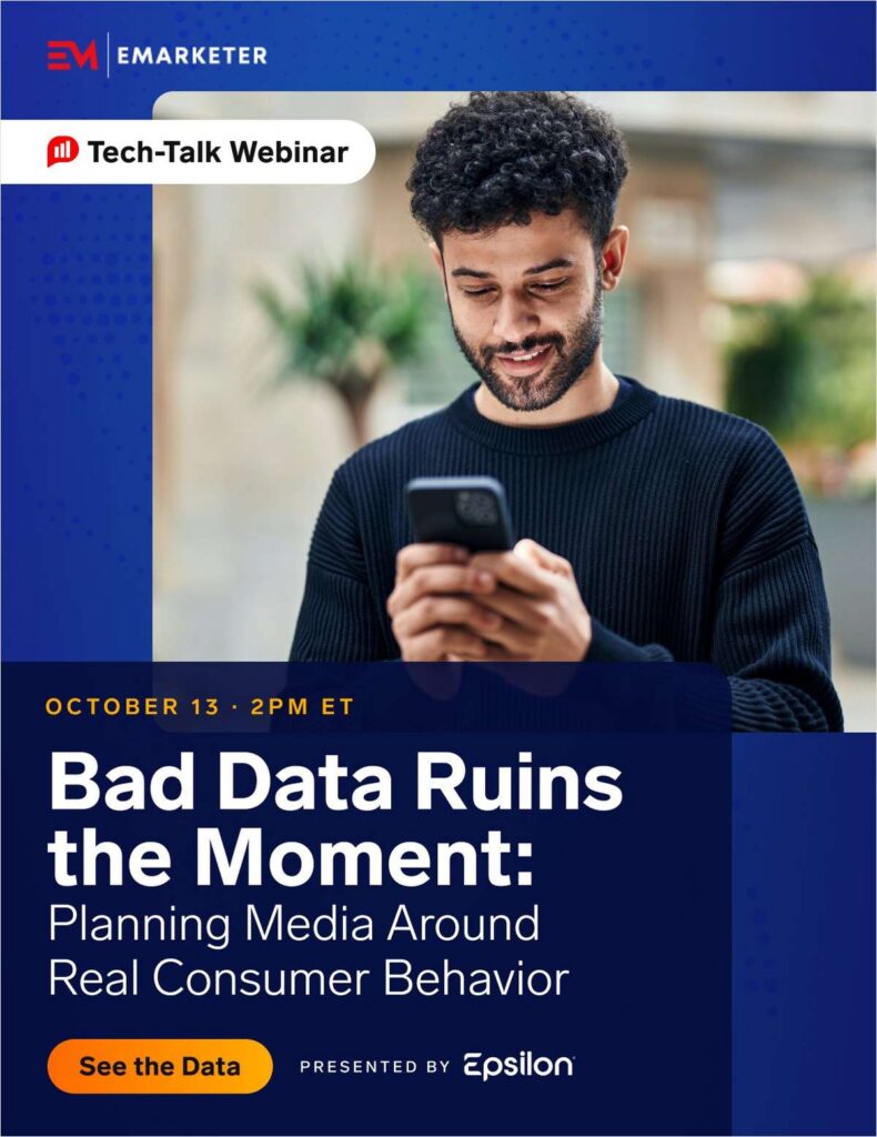 Bad Data Ruins the Moment: Planning Media Around Real Consumer Behavior
